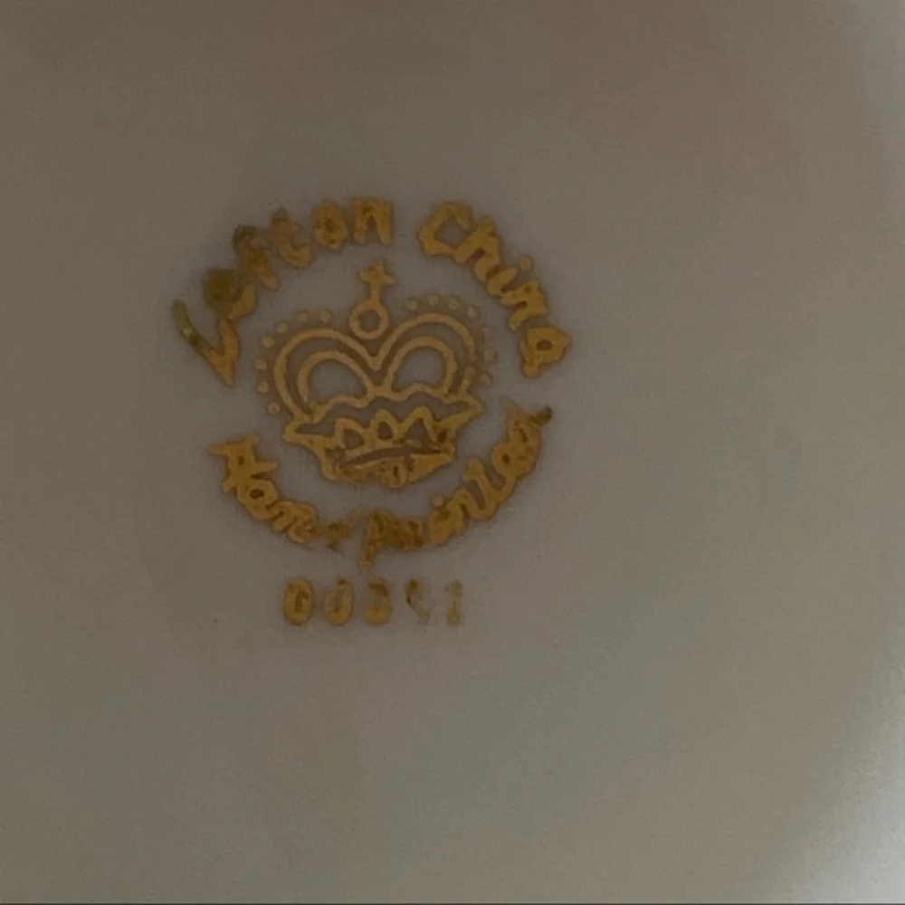 Lefton China Christmas Holiday Porcelain Tea Cup Cookie Plate for Santa